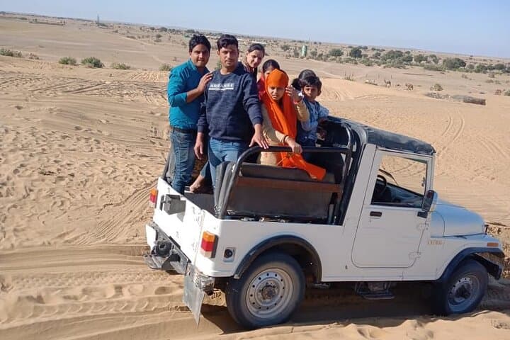 Overnight Desert Camp in Sam Dunes: Jeep Safari, Camel Ride & Cultural Evening photo 3