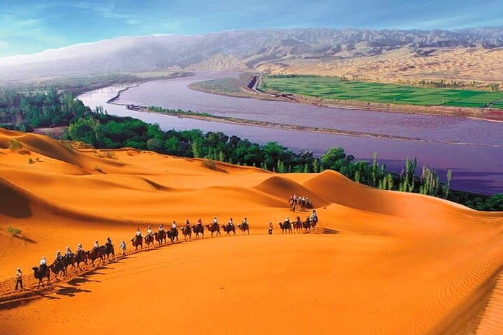3-Day Ningxia Desert Camping & Helan Rock Art Exploration