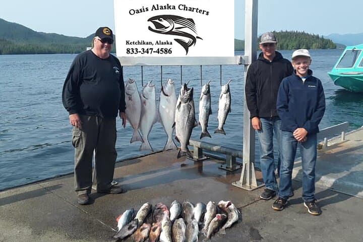 Ketchikan Salmon Fishing Charters: Private Guided Salmon Trips from Clover Pass photo 3