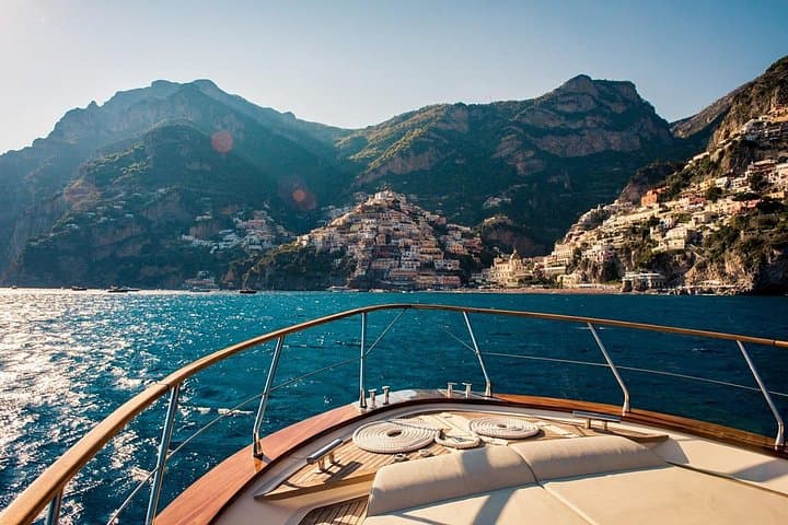 Positano & Amalfi Coast Boat Tour from Rome — High-Speed Train + Swim Stops photo 1