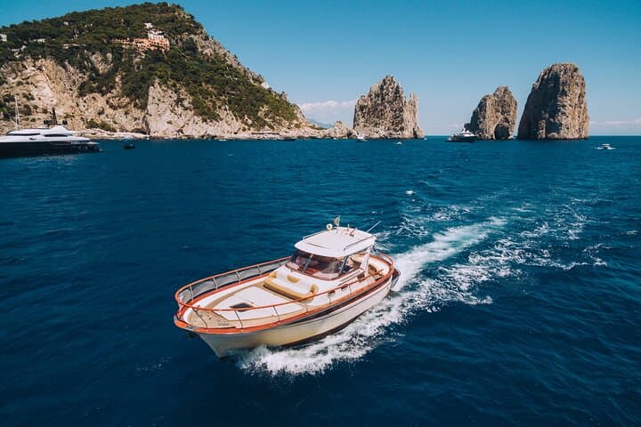 Private Capri Boat Day from Sorrento, Positano or Naples — Blue Grotto & Faraglioni photo 2