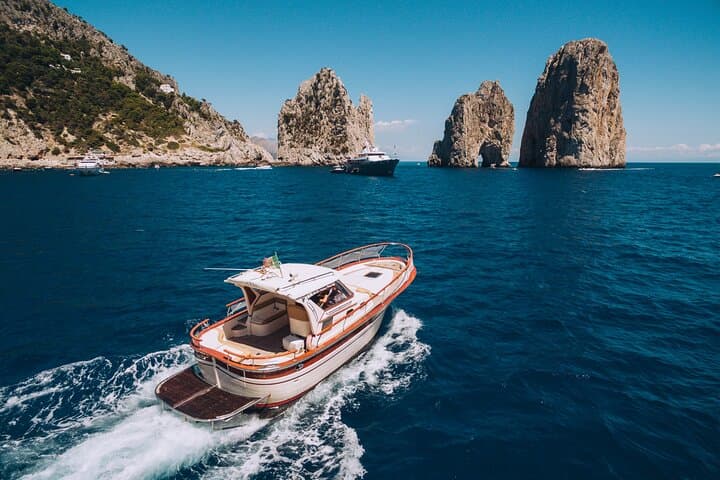 Private Capri Boat Day from Sorrento, Positano or Naples — Blue Grotto & Faraglioni photo 4