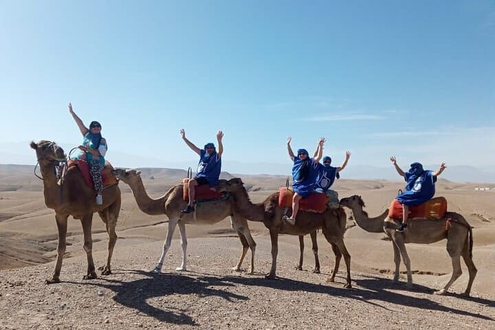 Agafay Desert Camel Ride from Marrakech - 1-Hour Dromedary Trek & Berber Tea