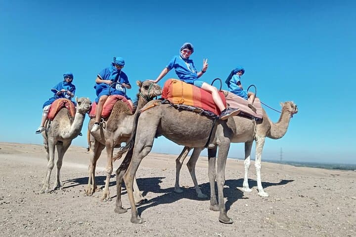 Agafay Desert Camel Ride from Marrakech - 1-Hour Dromedary Trek & Berber Tea photo 4