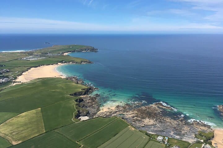 Cornish Coastline Motorglider: 45-Min Scenic Flight from Newquay photo 3