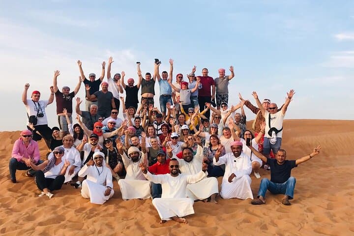 Dubai Desert Safari: Dune Bashing, Camel Rides & BBQ Dinner