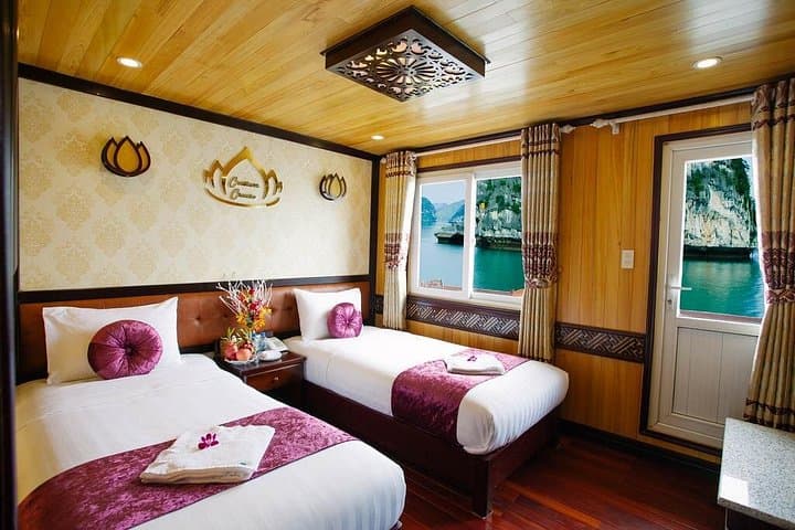Bai Tu Long Bay 2-Day Cristina Diamond Cruise — Overnight from Hanoi photo 2