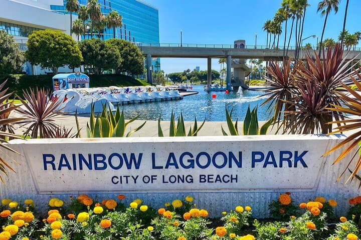 Swan Boat Rental at Rainbow Lagoon — Pedal the Long Beach Waterfront photo 3
