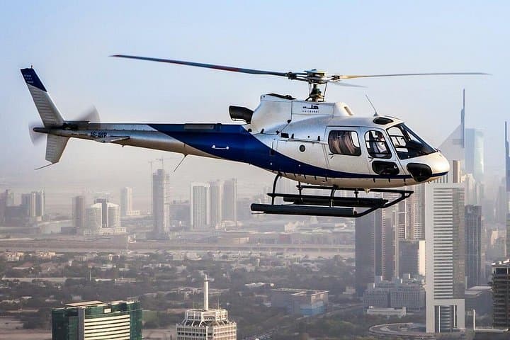 Dubai Helicopter Tour Over Palm Jumeirah and Burj Khalifa