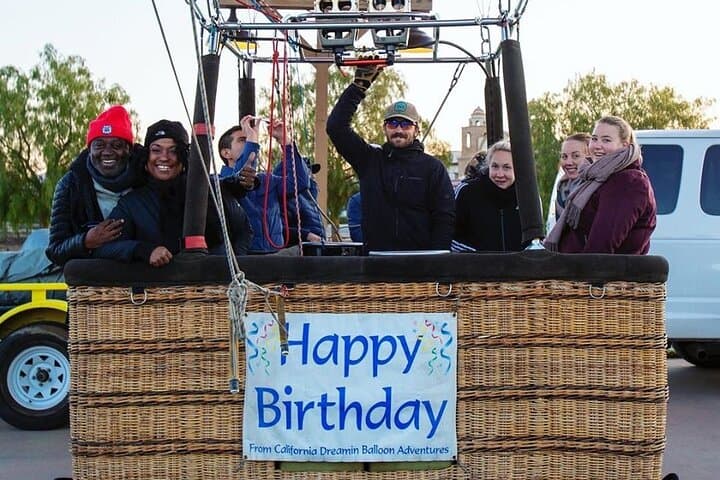 Temecula Sunrise Hot Air Balloon Ride with Champagne & Vineyard Views photo 5