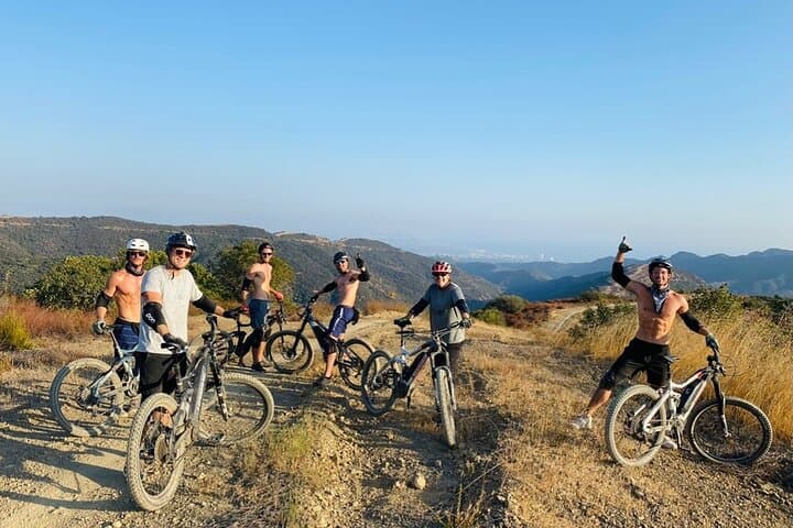 Electric Mountain Biking in Santa Monica Mountains: Scenic Roller Coaster Ride to Nike Missile Site photo 3