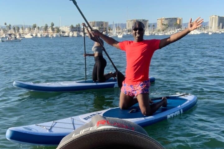 Stand-Up Paddleboarding in Marina del Rey: Harbor Views & Beginner SUP Coaching