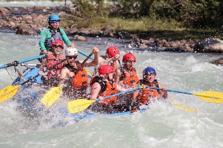 Sunwapta River Class III Rafting from Jasper — Half-Day Whitewater Adventure