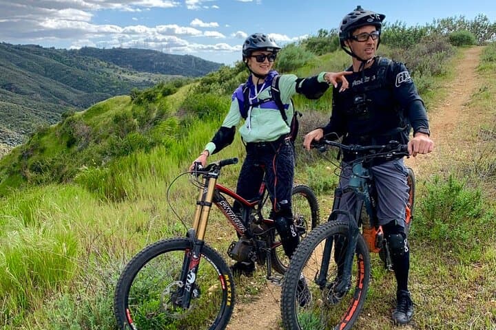Electric MTB on Los Pinetos: The Beast Viper Trail Tour in Newhall photo 1