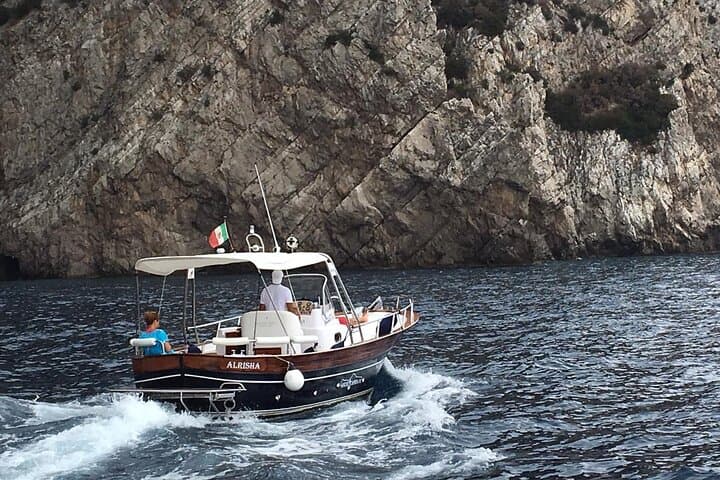 Private Capri Boat Tour with Swim Stop, Blue Grotto & Aperitif photo 3