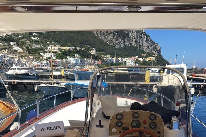 Private Capri Boat Tour with Swim Stop, Blue Grotto & Aperitif photo 6