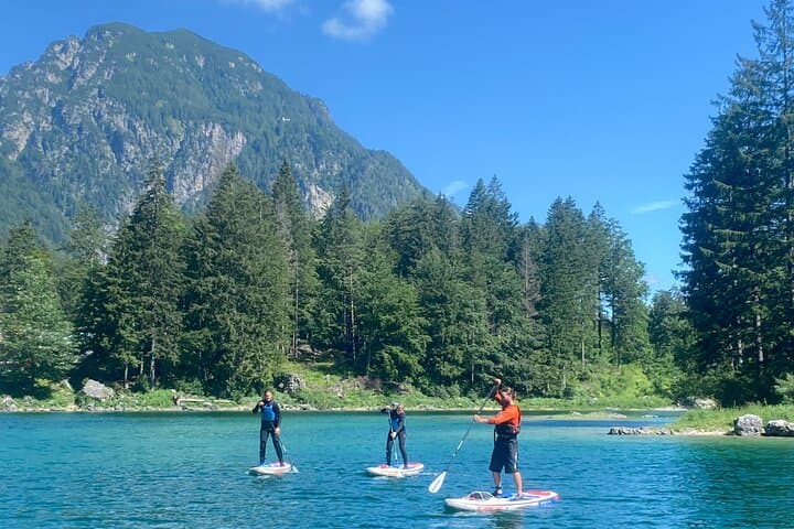 Lake Predil Stand-Up Paddleboarding: Half-Day SUP Tour from Bovec