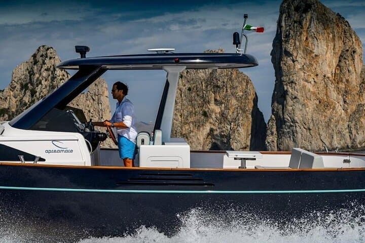 Private Luxury Capri Boat Tour from Amalfi Coast — Full-Day Gozzo Experience photo 3