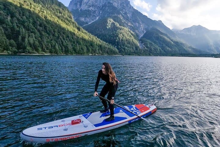 Lake Predil Stand-Up Paddleboarding: Half-Day SUP Tour from Bovec photo 4
