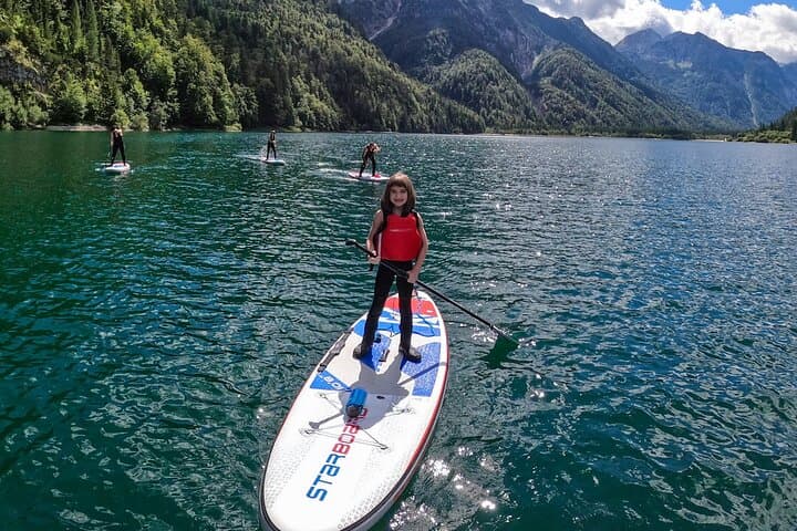 Lake Predil Stand-Up Paddleboarding: Half-Day SUP Tour from Bovec photo 6