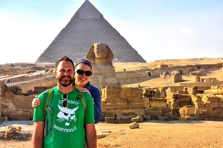 Private Guided Day Tour of Giza and Saqqara: Pyramids, Sphinx & Camel Ride photo 1