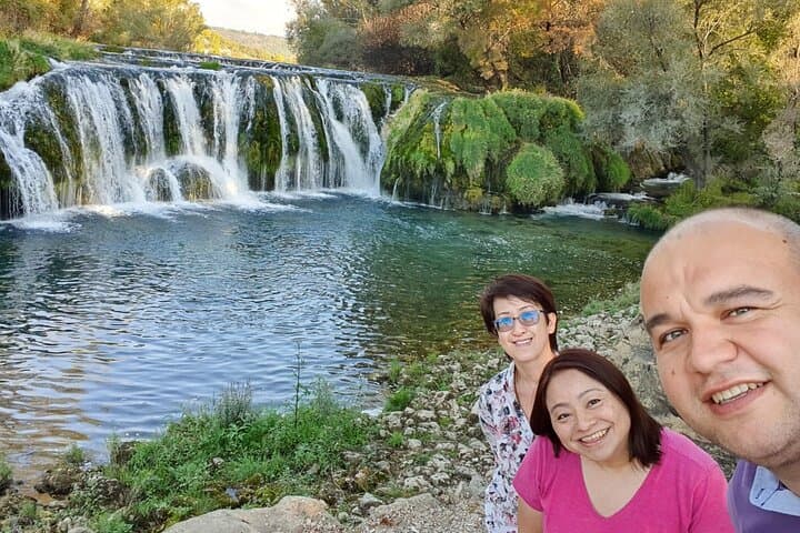From Split: Private Day Trip to Kravice Falls, Mostar Bridge & Medjugorje