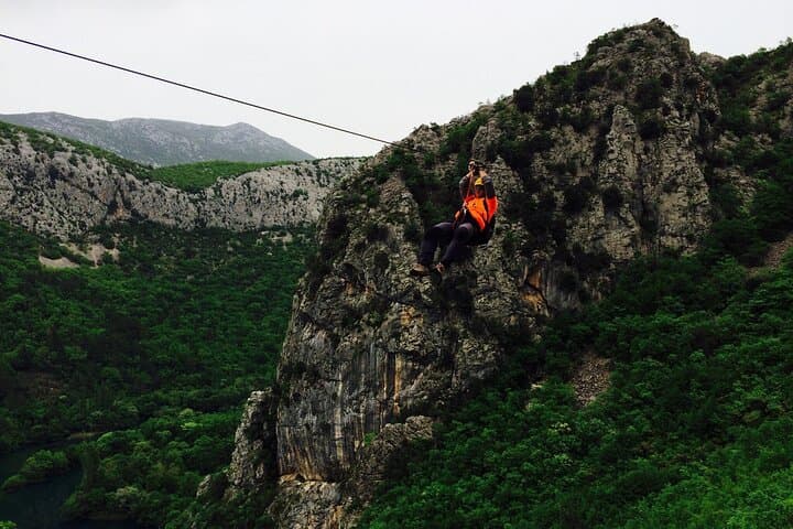 Cetina Canyon Zipline Adventure from Omis photo 6