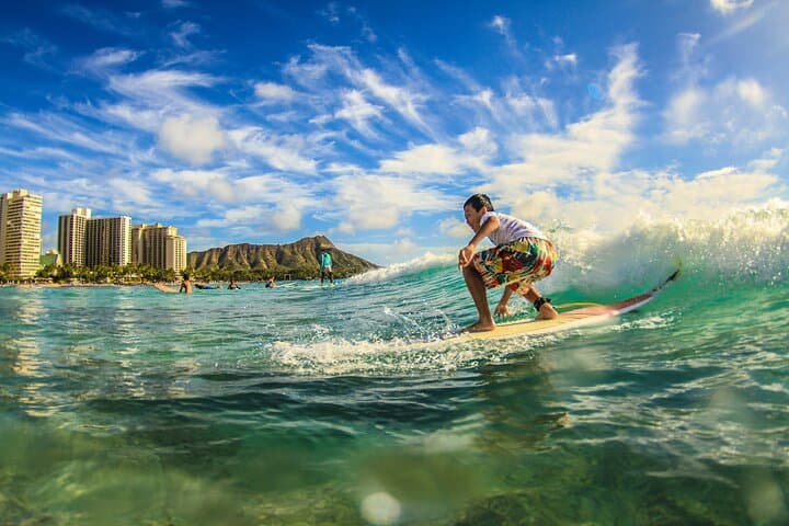 Waikiki Surf Lessons — Learn to Surf on Waikiki Beach (90-Min Beginner Lesson)