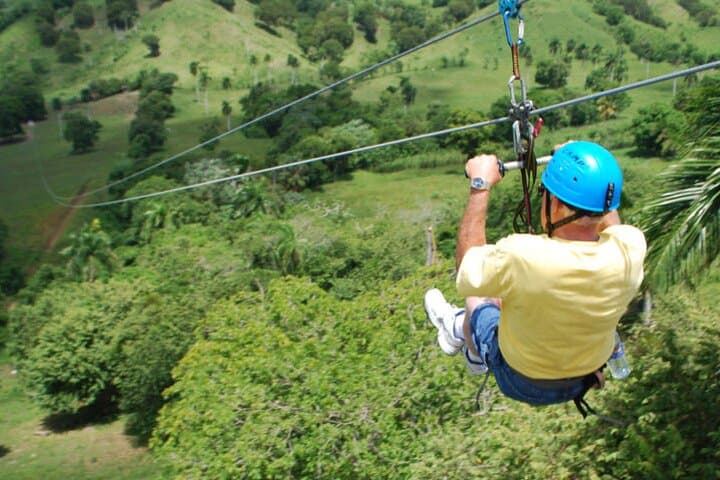 Ride N Zip Adventure: Amber Cove Zipline and Horseback Shore Excursion