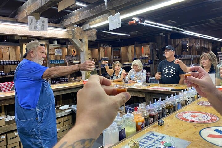 Pigeon Forge Spirits & Eats Tour: Wine, Moonshine, Whiskey and Appalachian Lunch