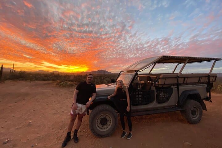 Sunset Sonoran Jeep Jeep Tour: Off-Road Tonto National Forest Adventure