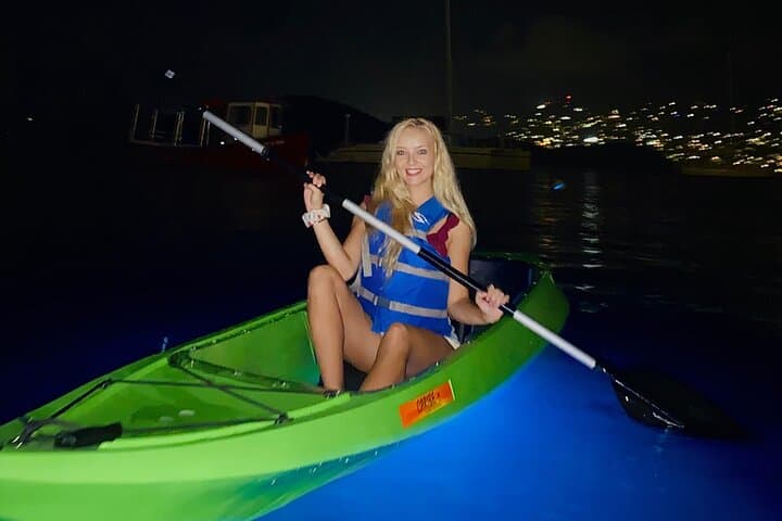 LED Night Kayak at Frenchman's Cove — St. Thomas After-Dark Paddle photo 2
