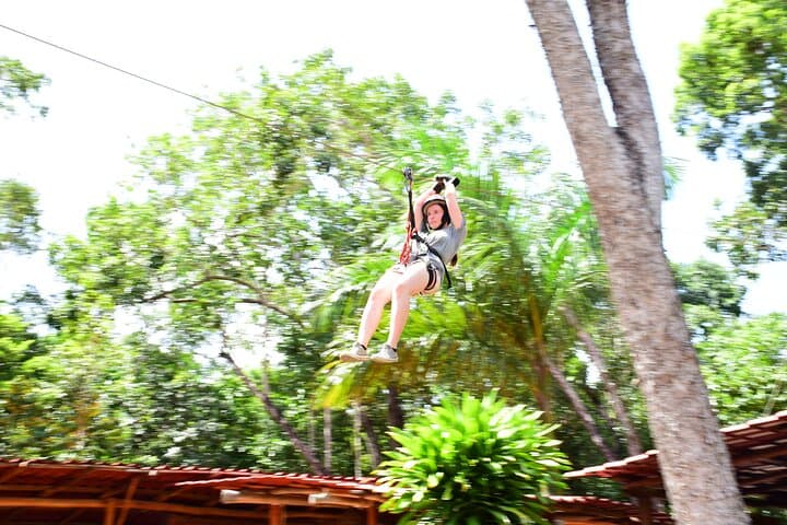 Riviera Maya ATV, Zipline & Cenote Adventure: Jungle Ride, Flight and Swim photo 6