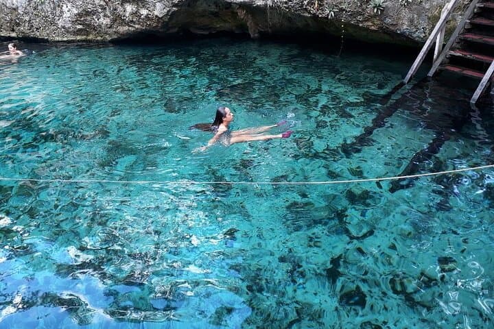 Sacred Waters: 3 Cenotes and a Hidden Lagoon Day Tour from Cancun photo 5