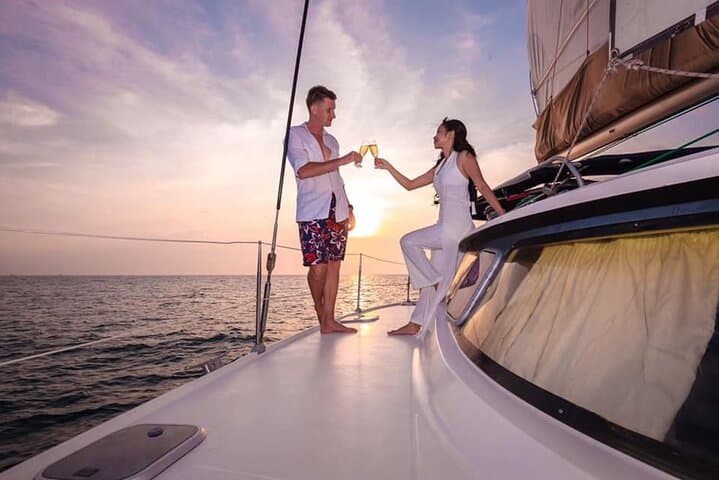 Sunset Catamaran to Coral Island & Promthep Cape — Snorkel, Swim, Dinner photo 4