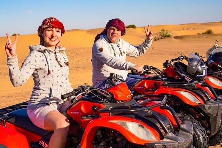 Evening Desert Safari & Quad Biking in Dubai's Red Dunes