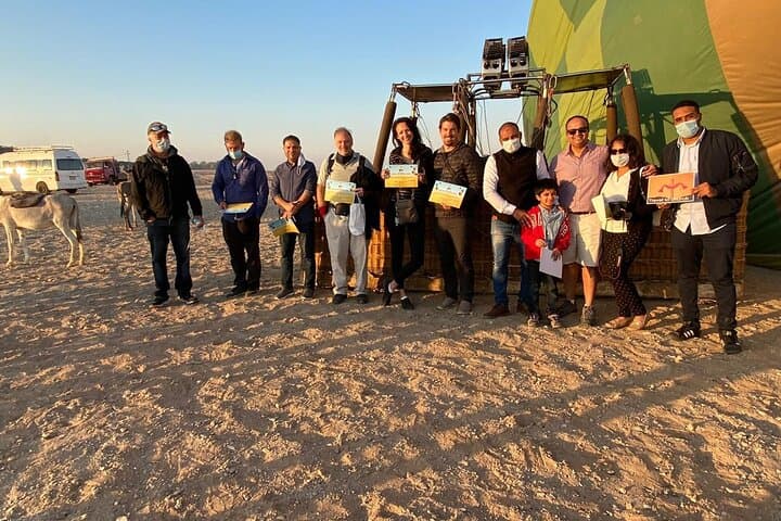 Sunrise Hot Air Balloon Over Luxor: Dawn Flight Above Thebes photo 6