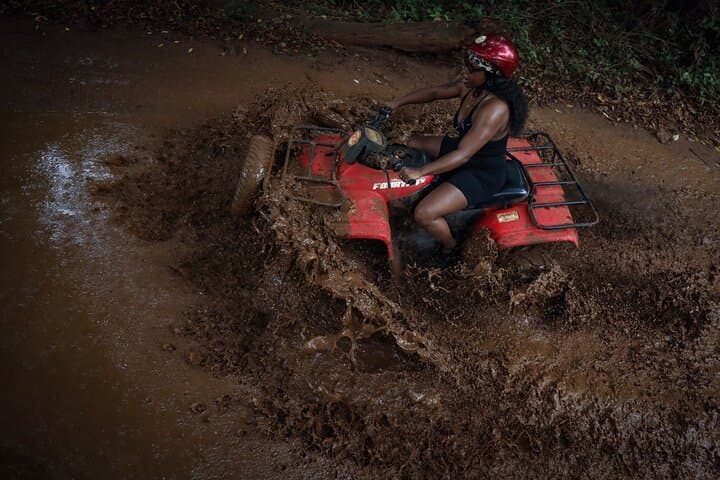 Mayan Jungle Half-Day: Horseback, ATV, Zipline & Cenote Swim