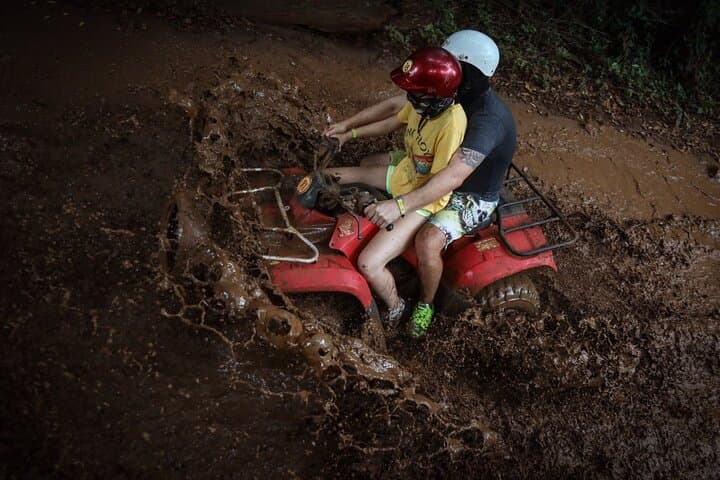 Mayan Jungle Half-Day: Horseback, ATV, Zipline & Cenote Swim photo 2