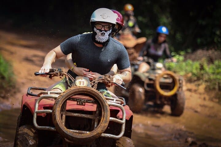 Mayan Jungle Half-Day: Horseback, ATV, Zipline & Cenote Swim photo 4