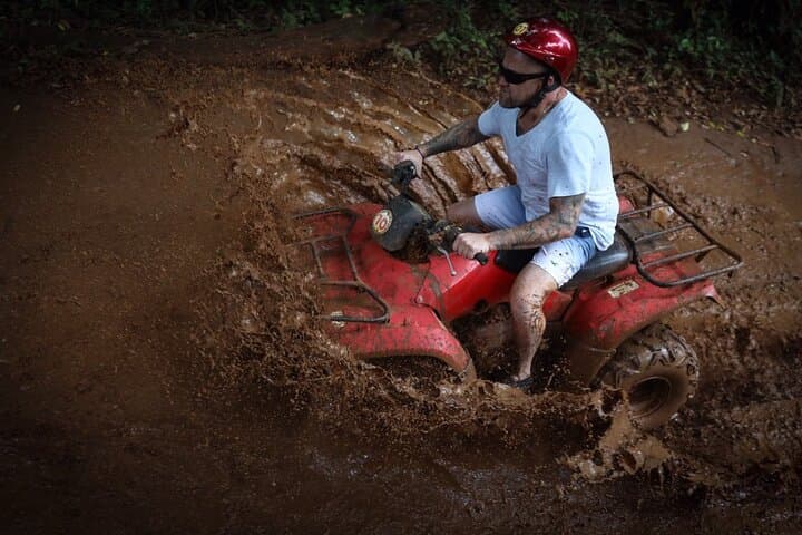 Mayan Jungle Half-Day: Horseback, ATV, Zipline & Cenote Swim photo 5