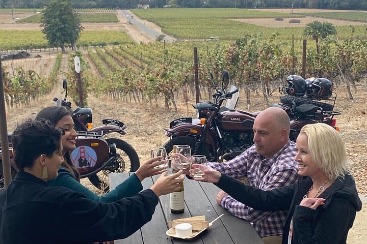 Sonoma Sidecar Wine Tour: 3-Winery Tasting with Gourmet Picnic photo 3