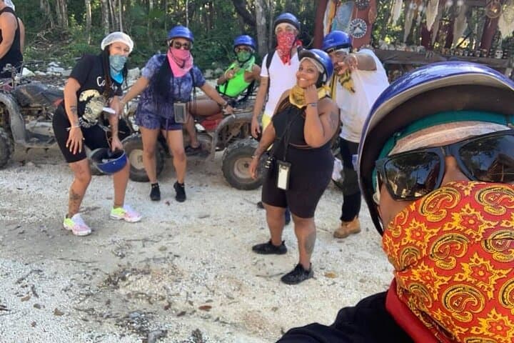 Tulum Adventure: Ruins, ATVs, Zip Lines & Cenote Rappel Day Trip