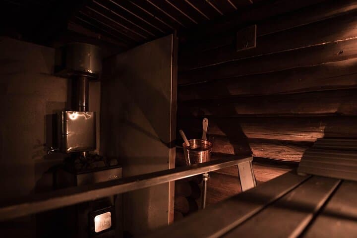 Private Lappish Evening: Wilderness Sauna, Ice Dip & Traditional Salmon Dinner photo 2