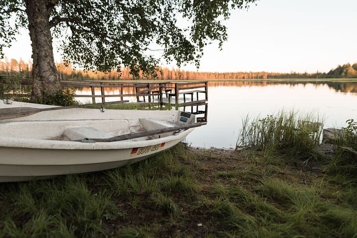 Private Lappish Evening: Wilderness Sauna, Ice Dip & Traditional Salmon Dinner photo 6