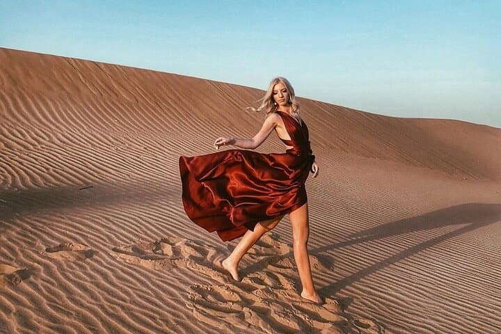 Dubai Desert Safari Full-Day Private Tour with Dune Bashing & BBQ Dinner photo 4