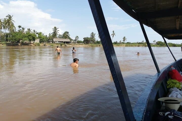 Coyuca Town Tour & Baby Turtle Release: Lagoon Boat Ride, Local Lunch, and Conservation Experience photo 4