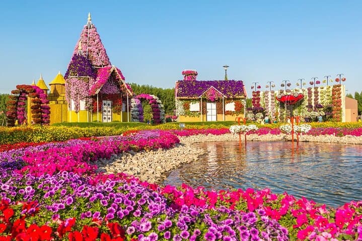 Dubai Miracle Garden and Global village: a half-day floral and cultural tour with transfers photo 2