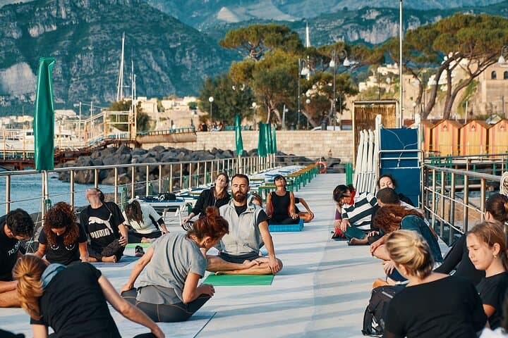 Sunset Yoga by the Sea in Sorrento: Beachfront Wellness Class photo 2