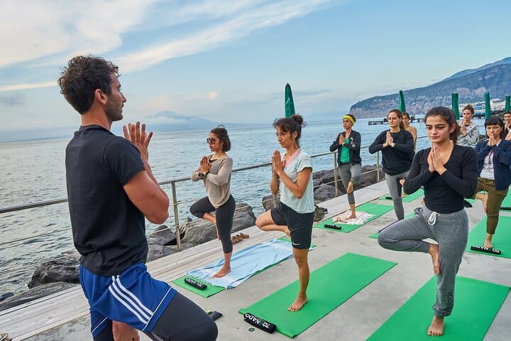 Sunset Yoga by the Sea in Sorrento: Beachfront Wellness Class photo 5